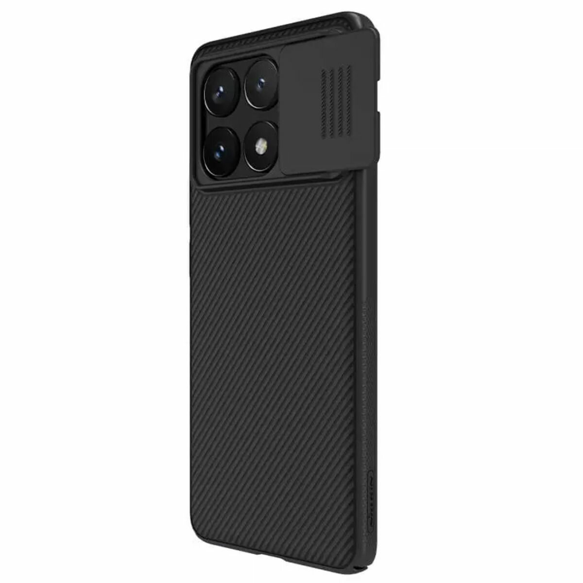 фото Накладка Nillkin CamShield Case с защитой камеры для Xiaomi Poco X6 Pro 5G (черный)