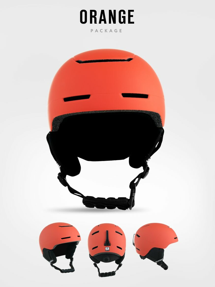 Шлем горнолыжный SKIFREE - S2 Orange M