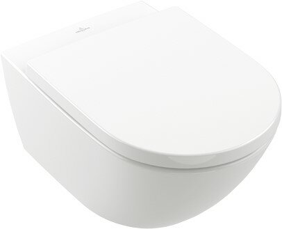 Villeroy & Boch Унитаз подвесной Villeroy & Boch Subway 3.0 4670TSR1 alpin, ceramicplus