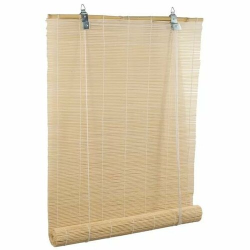 Штора рулонная бамбуковая Qually 50х160см natural 895₽