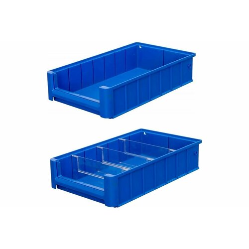 Пластик система Стеллажный лоток 400x234x90мм 12.336.65