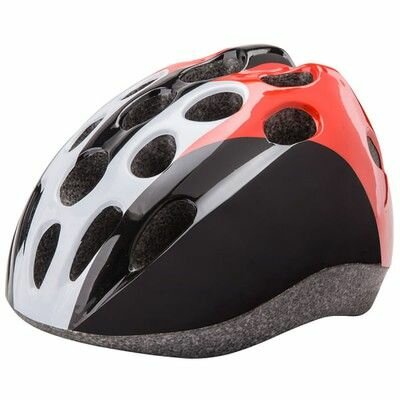 Шлем защитный HB5-3_b (out mold) черно-бело-красный (S)/600112