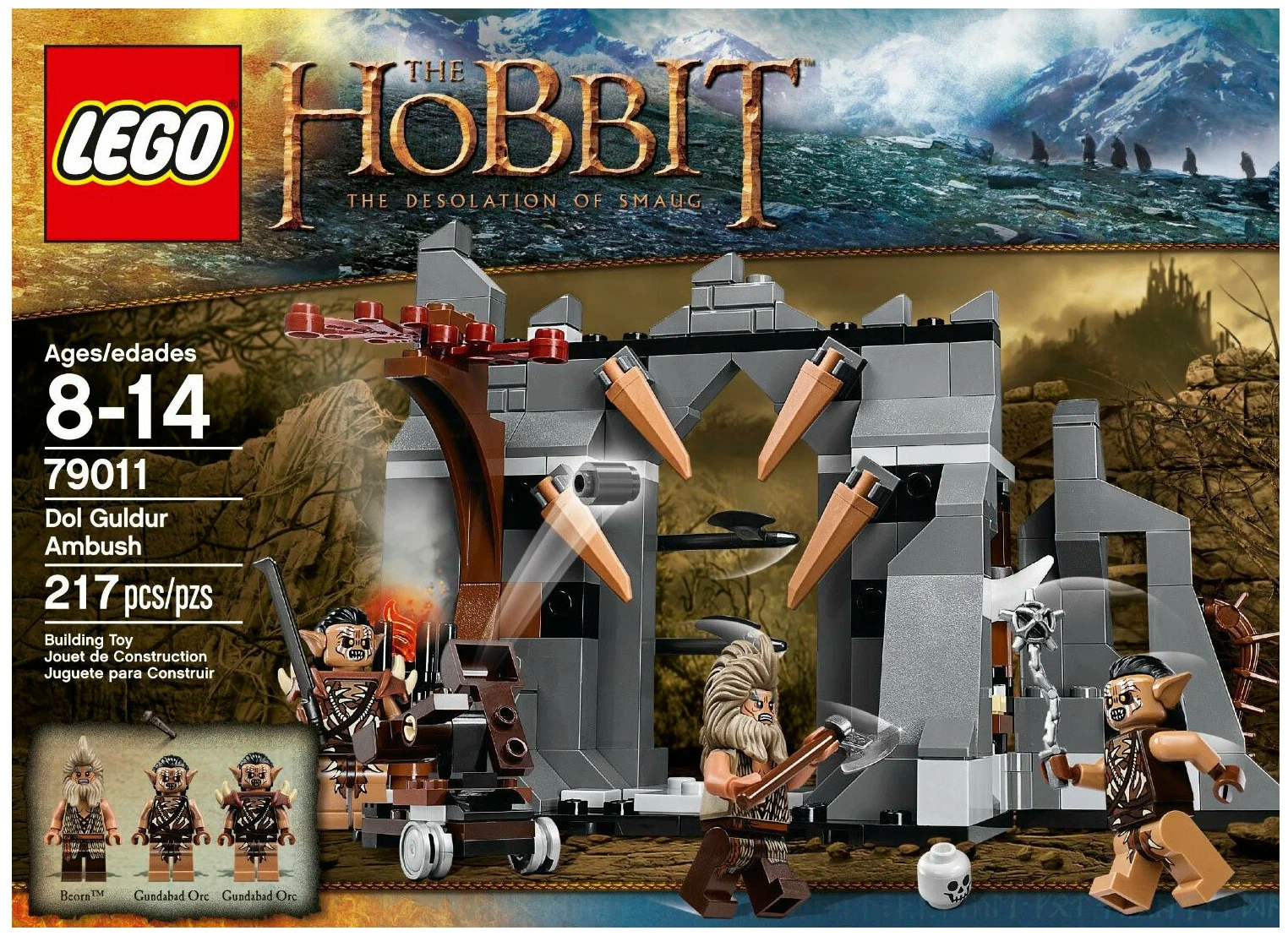 Конструктор LEGO The Hobbit 79011 Засада у Дол Гулдур, 217 дет.