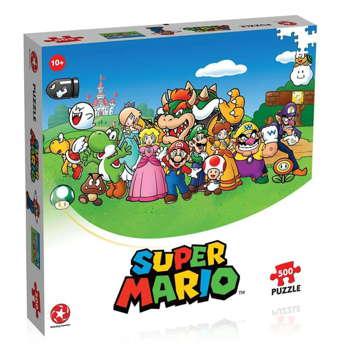 Пазл 500 деталей Winning Moves Супер Марио и друзья WM01639-ML1-6