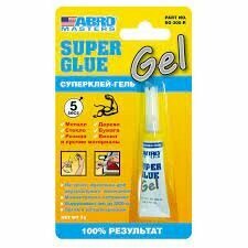 Клей ABRO MASTERS Super Glue Универсальный Гель 3гр SG-330-R