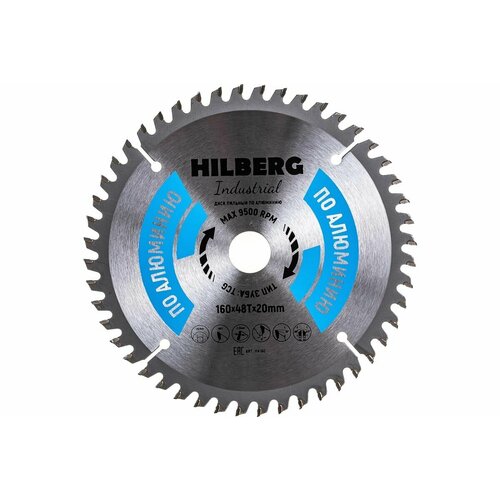 диск пильный hilberg industrial алюминий 160 20 48т ha160 Диск пильный Industrial Алюминий (160x20 мм; 48Т) Hilberg HA160