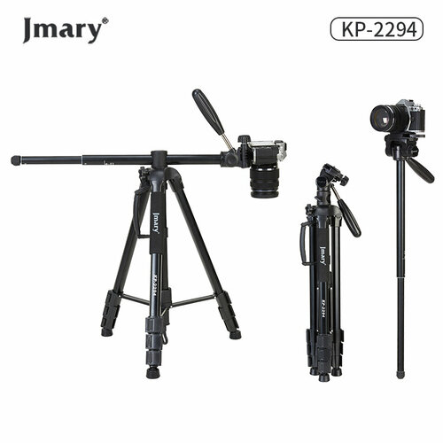 Штатив Jmary KP-2294 Black с режимом горизонтальной оси