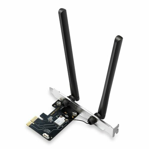 Mercusys MA86XE Адаптер PCI Express с поддержкой Wi-Fi AXE5400 и Bluetooth 5.2 74 3481 05 сетевая карта cisco aironet air cb21ag a k9 54мбит сек wi fi 802 11a b g pcmcia