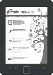 Электронная книга Ritmix RBK-618, 6", черный