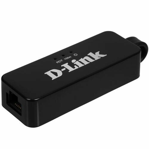 Сетевая карта D-Link DUB-E100 сетевая карта d link dub 2312 usb c to gigabit ethernet adapter