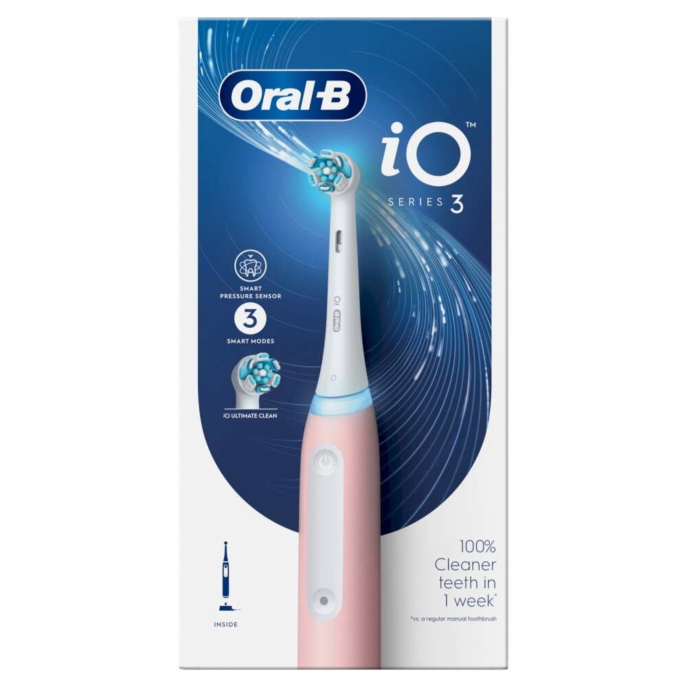 Электрическая зубная щетка IO3 BRUSH PINK ORAL-B