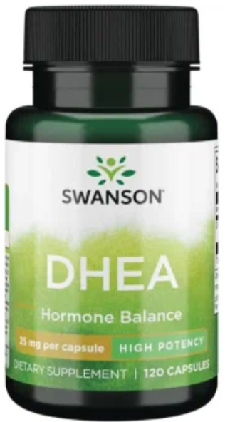 Swanson Dhea - High Potency (дгэа - Высокая эффективность) 25 мг 120 капсул