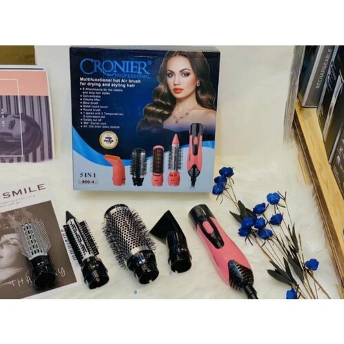 Фен-щетка 5в1 Универсальный мощный стайлер со множеством функций для создания различных причесок 350000₽