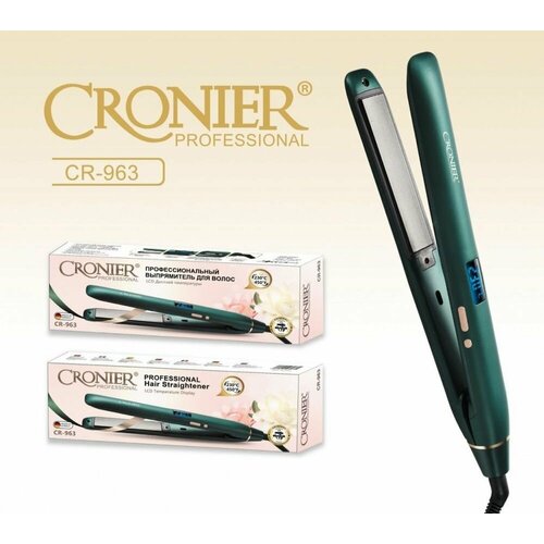 Профессиональный выпрямитель для укладки волос Утюжок для выпрямления волос Темно-зеленый 298100₽