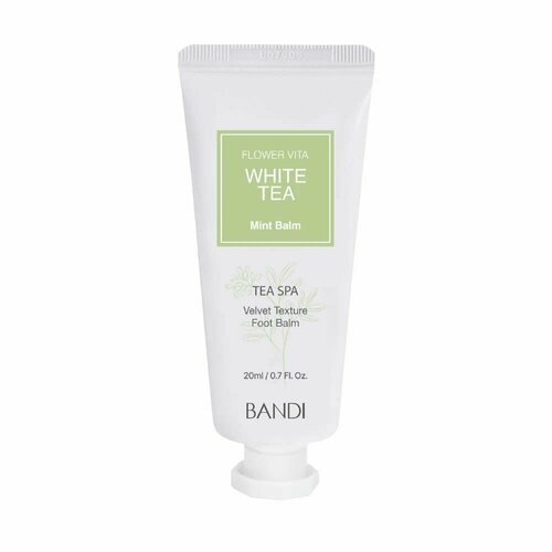 Бальзам охлаждающий для педикюра (белый чай) TEA SPA MINT BALM (WHITE TEA) 20 мл