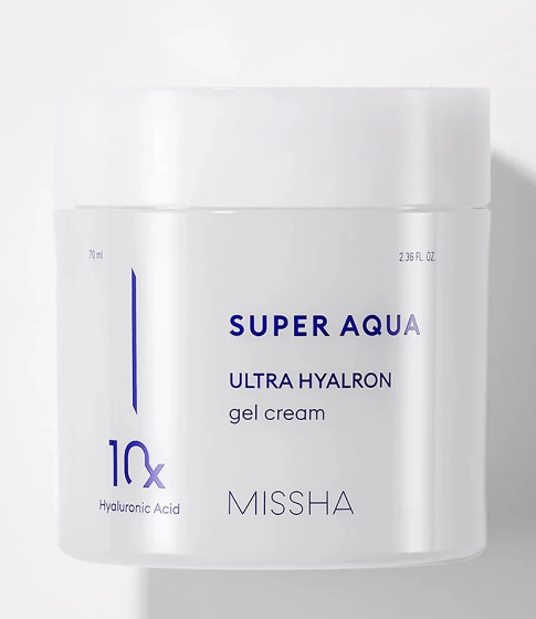 MISSHA, Увлажняющий гель-крем для лица Super Aqua Super Aqua Ultra Hyalron CREAM, 70мл