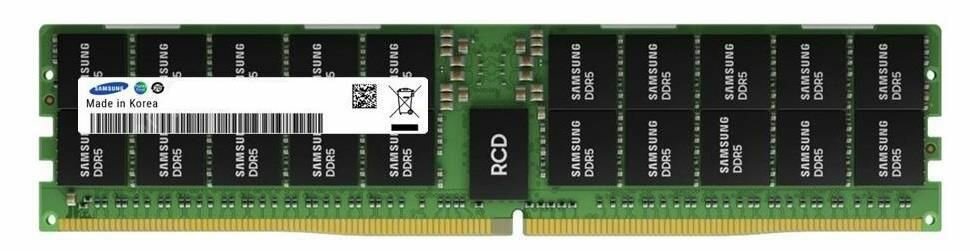 Оперативная память Samsung DDR5 64GB RDIMM 4800MHz (2R x 4) ECC Reg 1.1V (M321R8GA0BB0-CQK) 1 year, OEM (M321R8GA0BB0-CQK) - фото №7