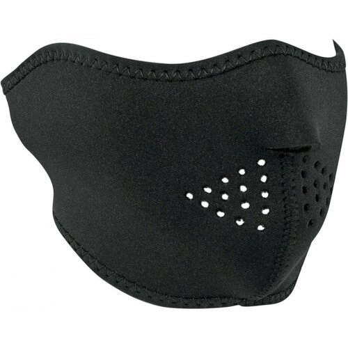    ZANheadgear Neoprene Half Face Mask (Black)