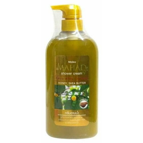 Крем-пенка для душа питающий увлажняющий с Корнем Махада Mistine 500 мл 719₽
