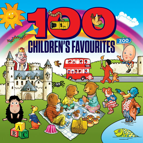 Various Artists CD Various Artists 100 Children'S Favourites 5 little ducks