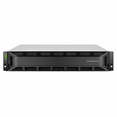 Сетевой накопитель Infortrend GSe Pro 1008SP-C 2U/8bay, supports NAS, SAN, object protocol and cloud gateway, Single controller subsystem including 4x1G iSCSI ports, 2xUSB 3.0, 2x USB 2.0, 1x4GB, 1x(PSU+FAN Module), 8x drive trays (only supports SATA driv