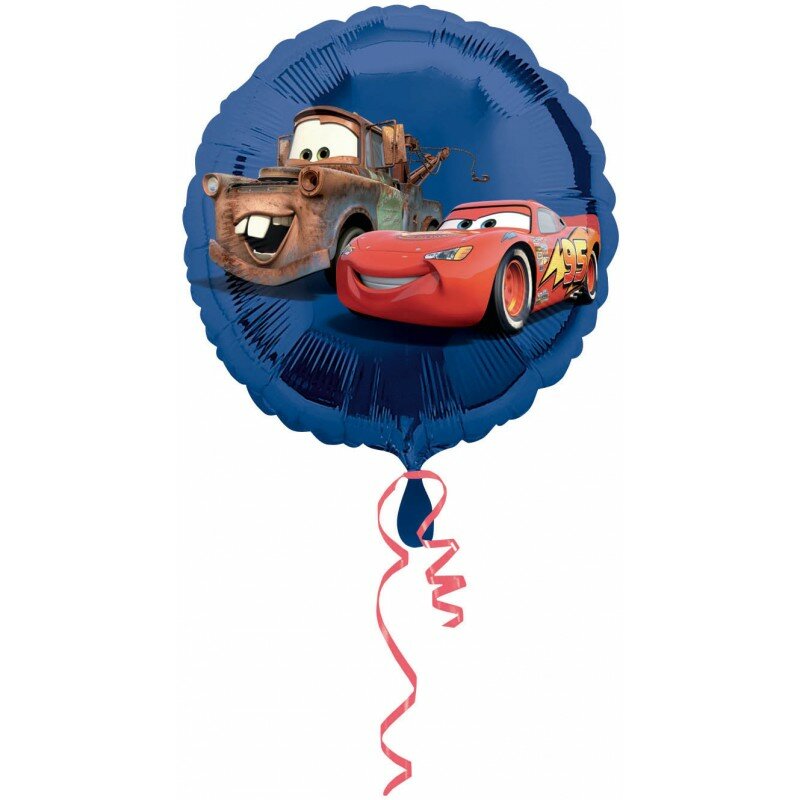 Воздушный шар Веселая затея "Street", Тачки, 18 дюймов