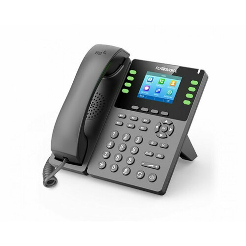 Flyingvoice P23G IP телефон, 8 аккаунтов SIP, LCD 320x240, G722, Opus, Ipv-6, порт для гарн, с БП