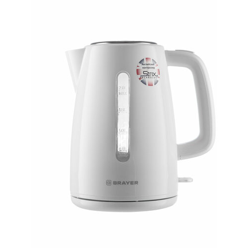 Чайник электрический 20Л 2200ВТ диск контр STRIX моющ фильтр пластик БЕЛ BRAYER 353800₽
