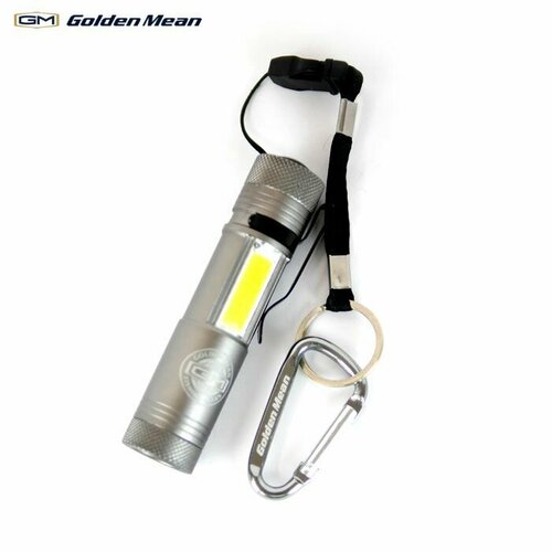 Фонарь УФ Golden Mean UV Light Golden Mean UV Light - водонепронецаемый LED фонарь с UV излучателем и светодиодным светильником. Снабжен карабином и боковым зажимом.