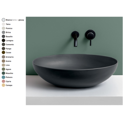 Раковина CIELO Le Bacinelle шгв 620450180 отверстия для смесителя-отсутствуют цвет-Brina 61409₽