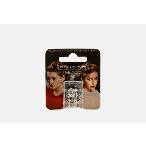 Резинка для волос Invisibobble NANO Crystal Clear / количество 1 шт invisibobble circus collection nano bad hair day irrelephant