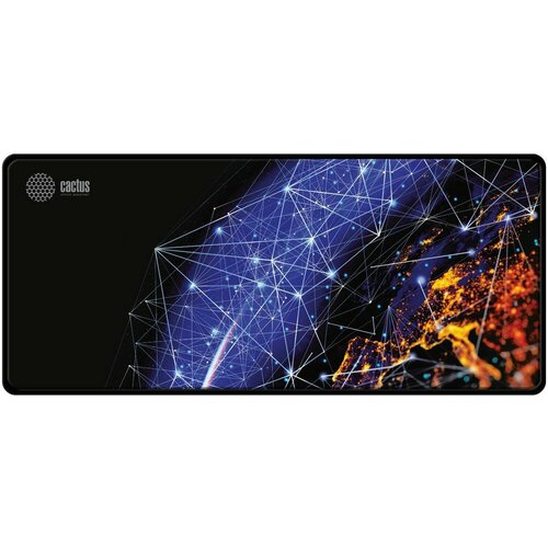 Коврик для мыши Cactus Blue Cosmic 900x400x3мм (CS-MP-PRO04XXL)