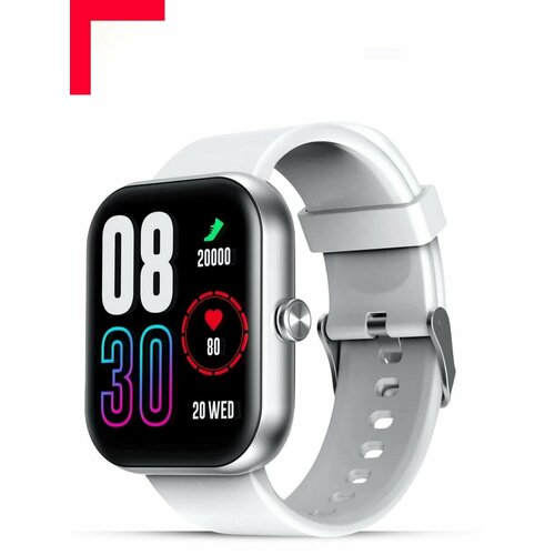 смарт часы infinix xw1 40мм 1 83 серебристый серый [10311753] Часы Infinix Smart Watch XW1 Белые