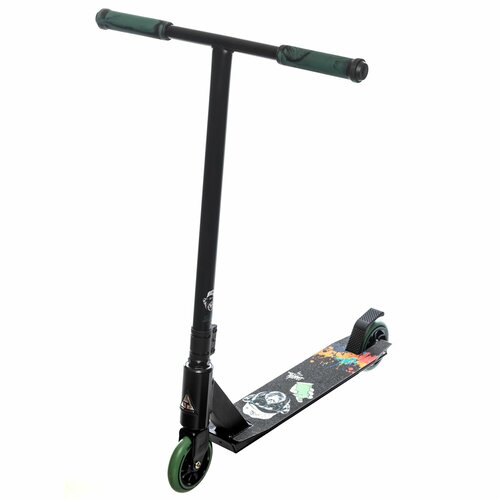 Самокат трюковой Urban Scooter Antigraviti Graffiti Green