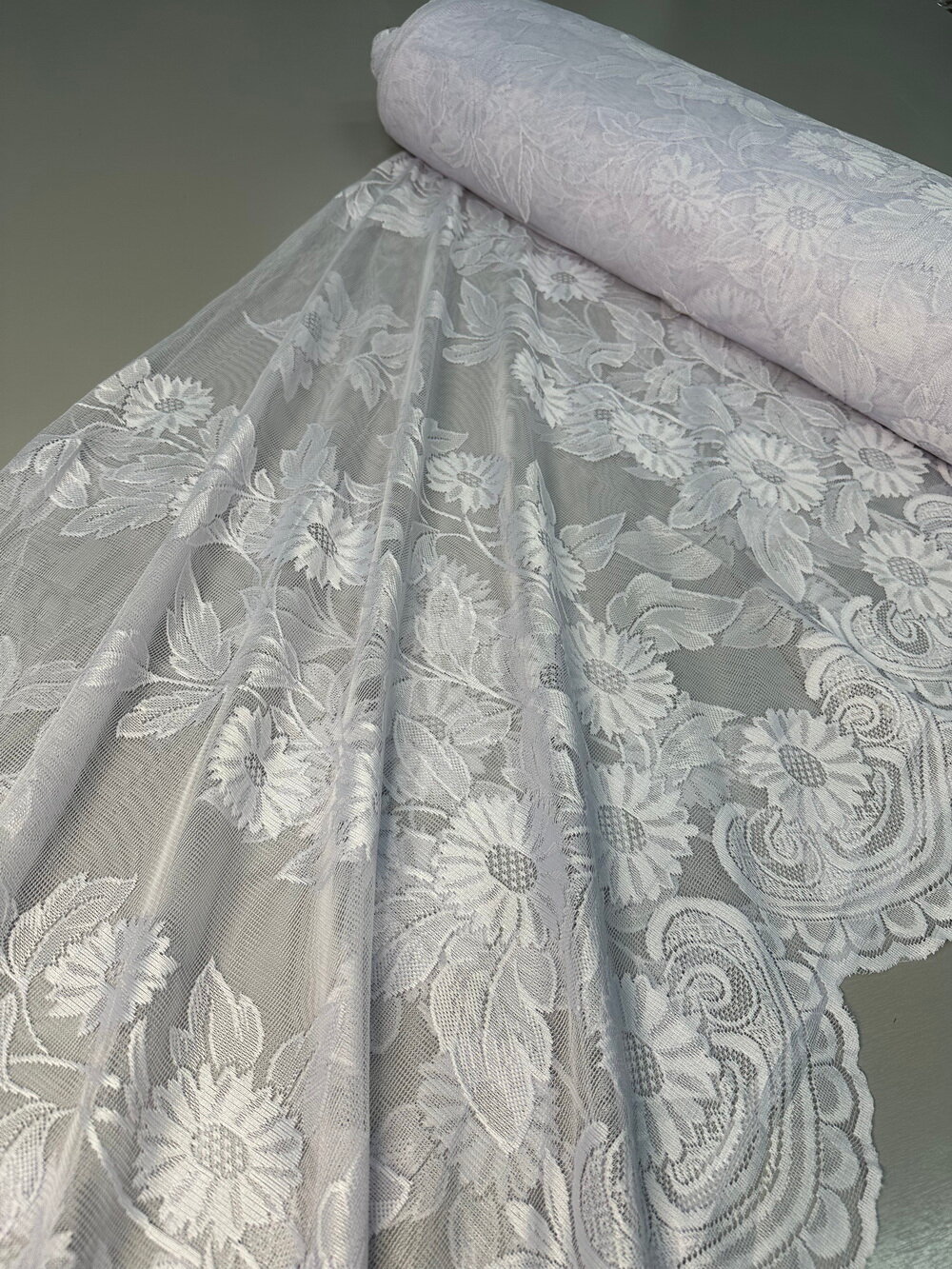 Ткань для штор Viva текстиль/тюль жаккард высота 160 см на отрез 1 метра ткань отправляется единым метражом в одном заказе