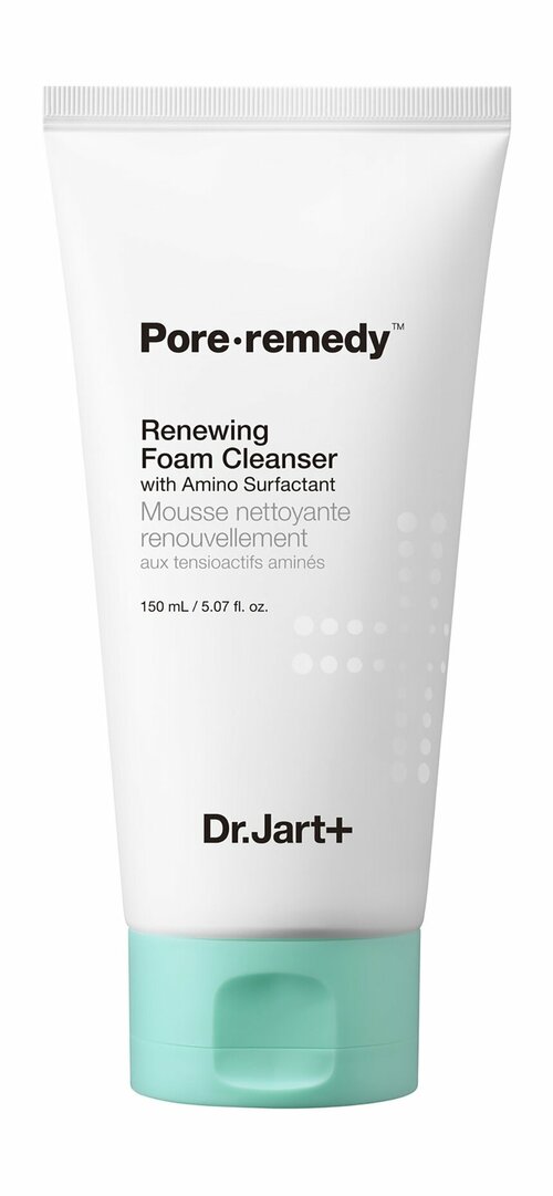 Очищающая пенка для сужения пор Dr.Jart Pore · Remedy Renewing Foam Cleanser 150 мл .