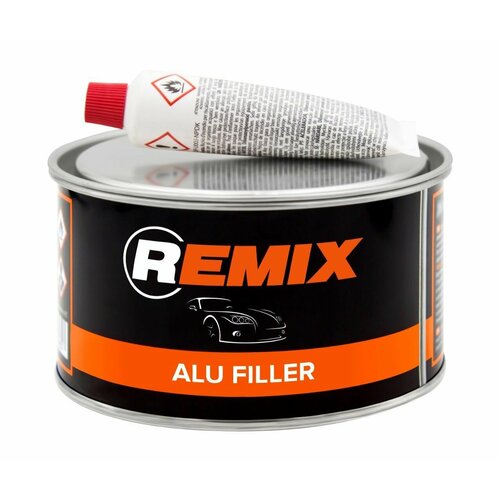 REMIX 2К ALU FILLER полиэфирная шпатлевка с алюминиевым наполнителем 09 кг 781₽