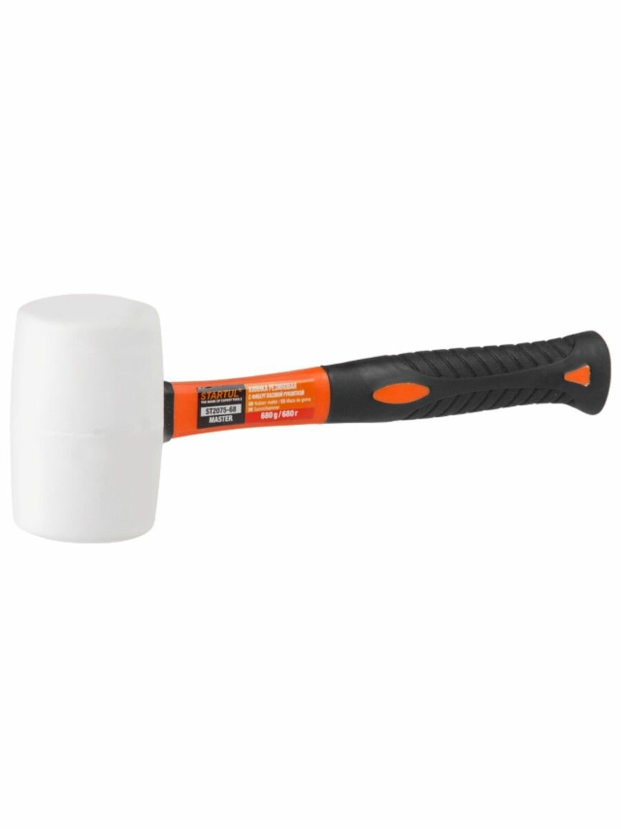 Startul Киянка резиновая белая 0,68кг PROFI ST2075-68