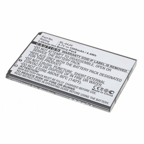 Аккумуляторная батарея iBatt 1200mAh для телефонов BL-44JH аккумулятор ibatt ib u3 m1020 1200mah для lg optimus black optimus white optimus net optimus sol ms840 optimus l3 dual