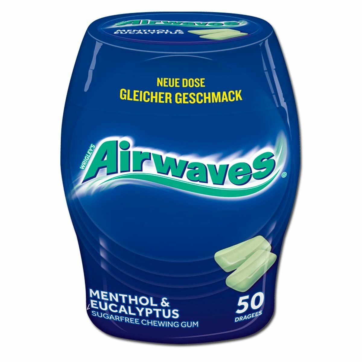 Жевательная резинка Wrigley's Airwaves Menthol & Eucalyptus со вкусом ментола и эвкалипта (Германия), 70 г