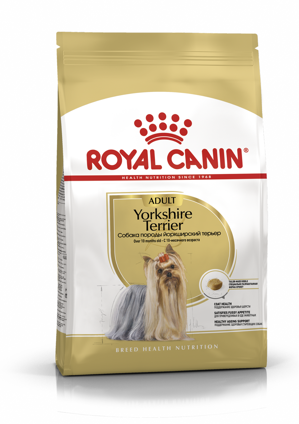 Yorkshire Terrier для породы Йоркширский терьер старше 8 лет сух. 1,5кг ROYAL CANIN - фото №3