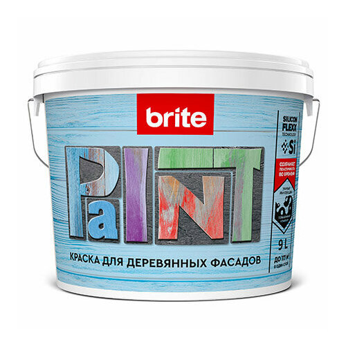 BRITE FLEXX краска премиальная для деревянных фасадов, база А (0,9л)