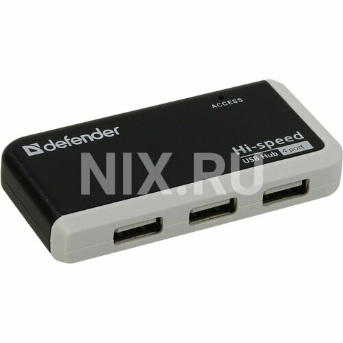 Концентратор USB 2.0 Defender Quadro Infix