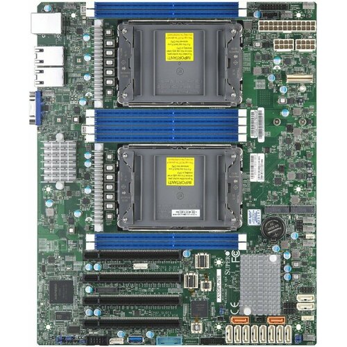 Материнская плата SuperMicro Материнская плата MBD-X12DPL-NT6-O 2xCPU Gen Xeon Scalable TDP 185W8xDIMM 12XSATA C621A RAID 015102x10G 35700000₽