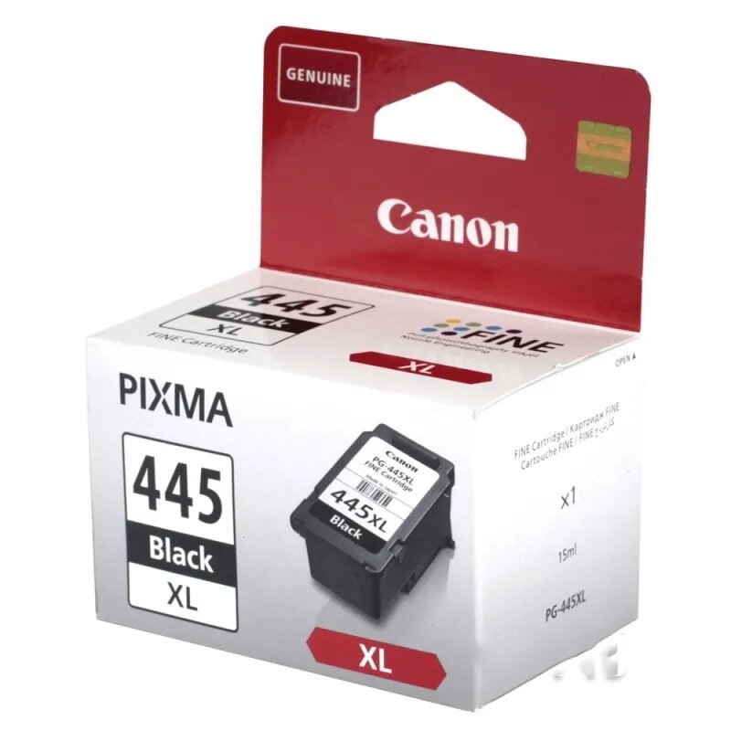 Картридж Canon PG-445XL 8282B001, 400 стр, черный