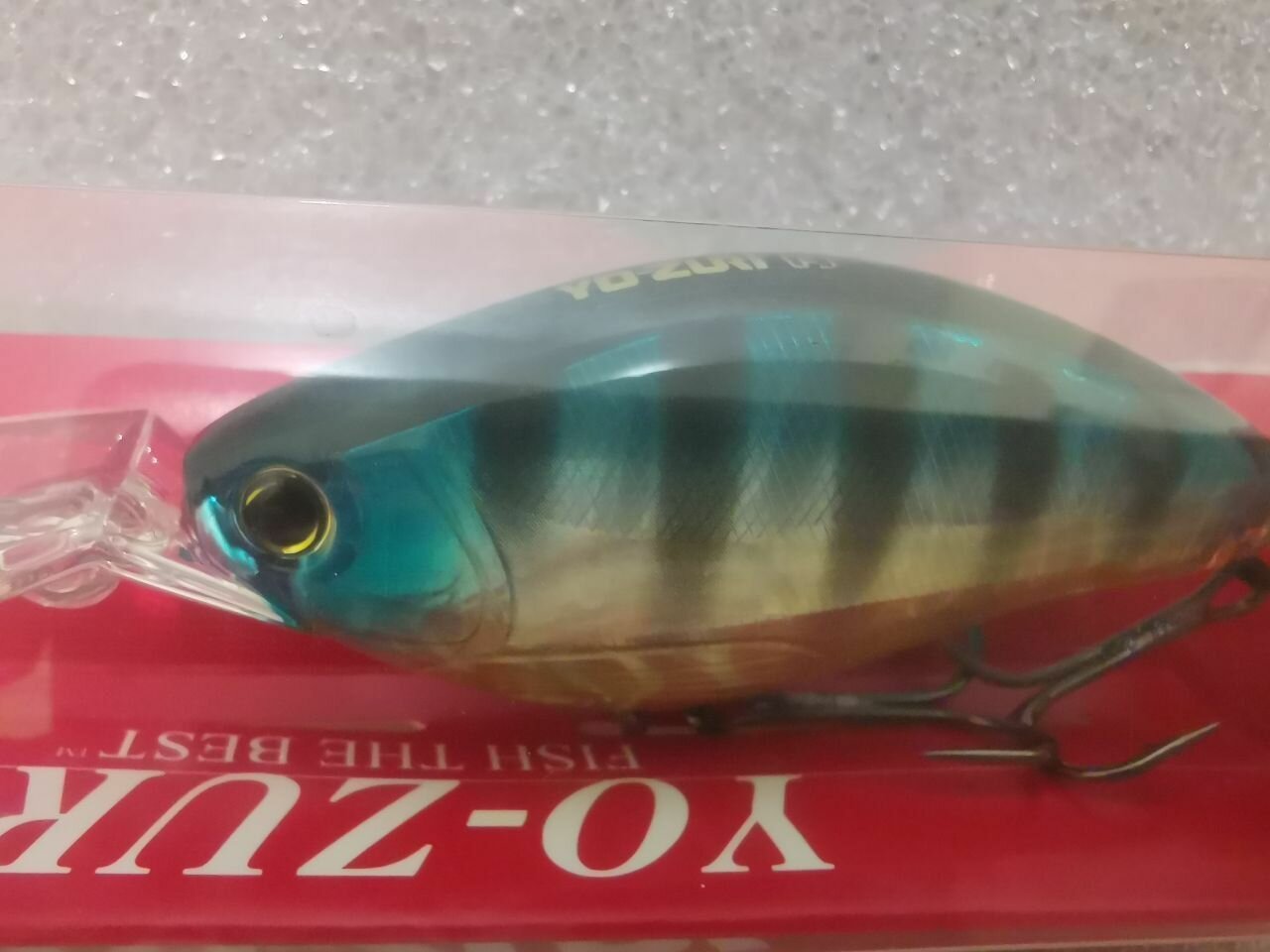 Воблер YO-ZURI 3DS CRANK DEEP DIVER 65F F1158-HBG (65мм,17г.)