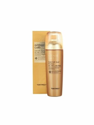 TONYMOLY INTENSE CARE Gold 24K Snail Emulsion Эмульсия для лица с муцином улитки и коллоидным золотом