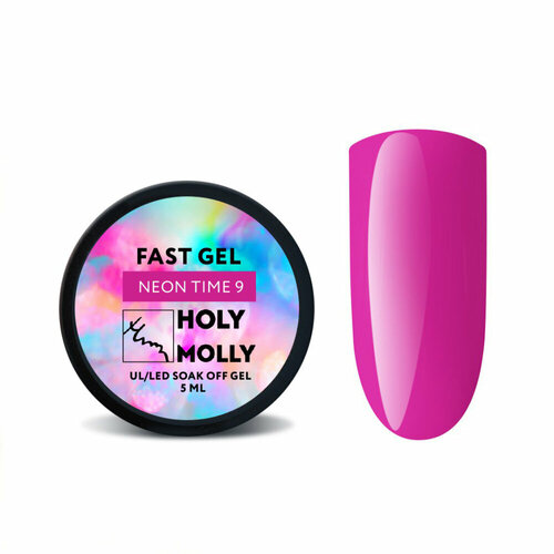 Моделирующий гель Holy Molly Fast Gel Neon Time 09 5 мл 280₽