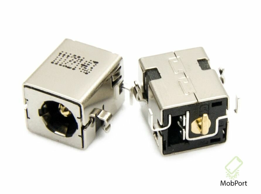 Разъем питания PJ-17D, для Asus A/K/U/X Series, металл, палстик, 1 шт. — фото 1