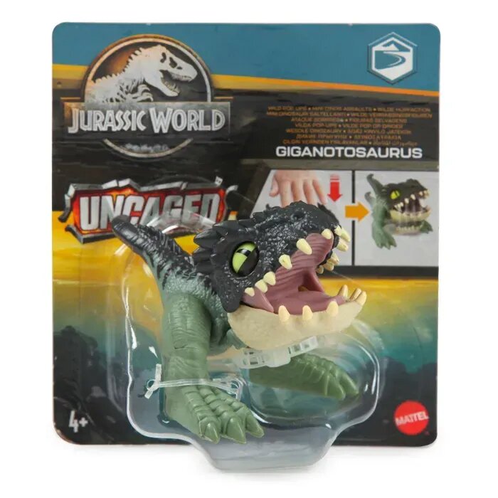 Фигурка Jurassic World Дикий динозаврик Гиганотозавр HNC07